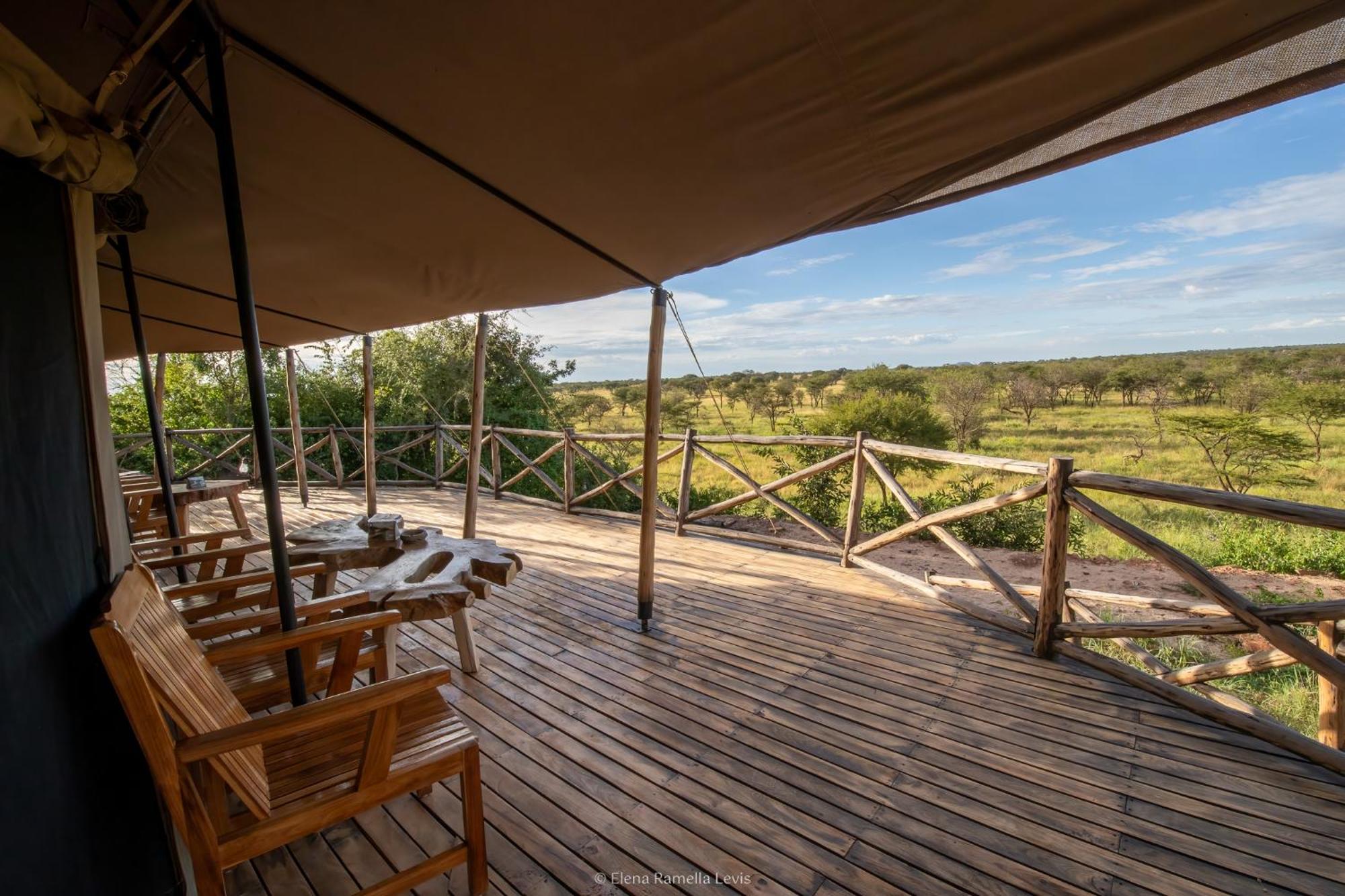 Serengeti Kifaru Tented Lodge Mugumu Exterior foto