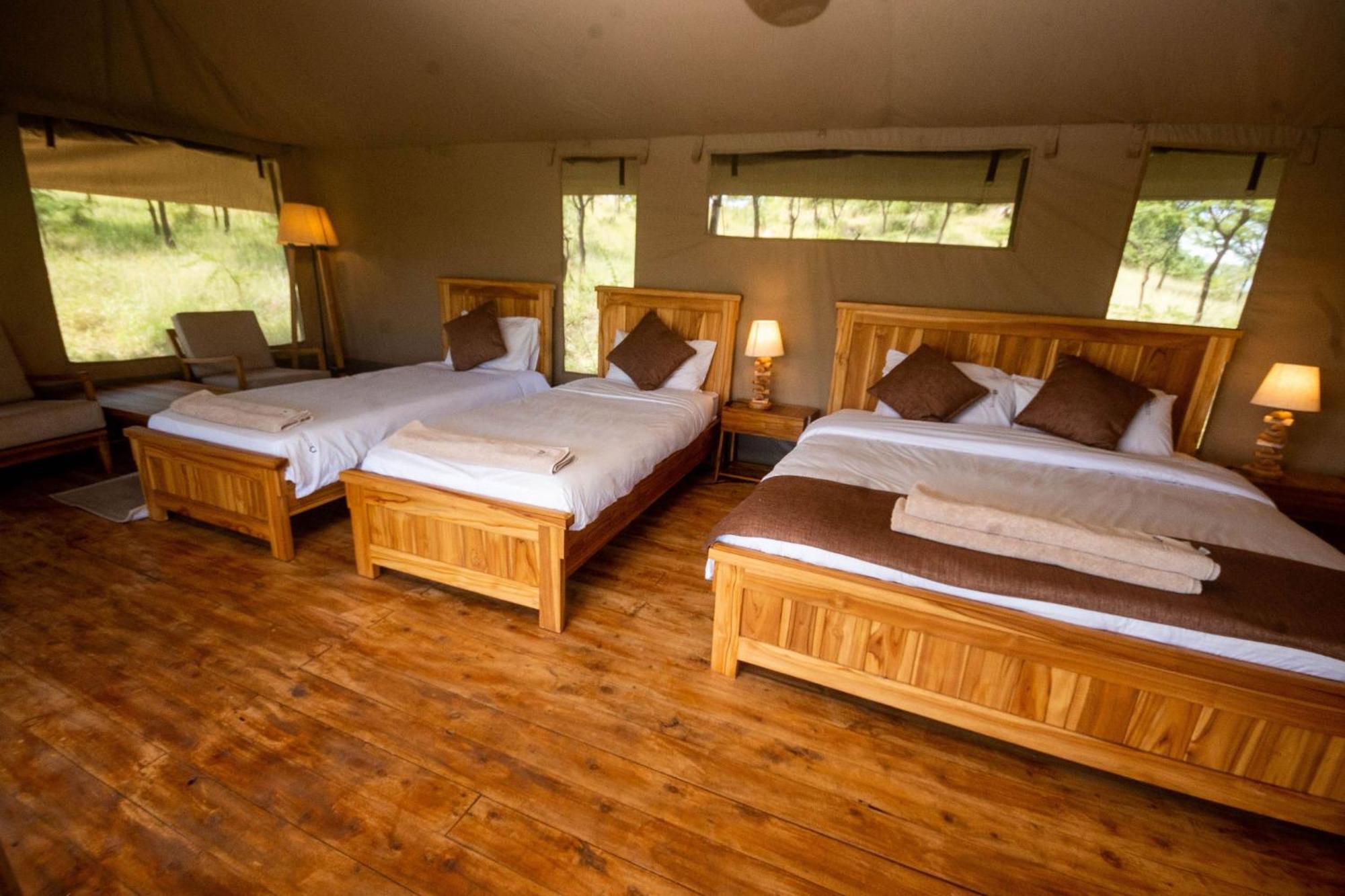 Serengeti Kifaru Tented Lodge Mugumu Exterior foto