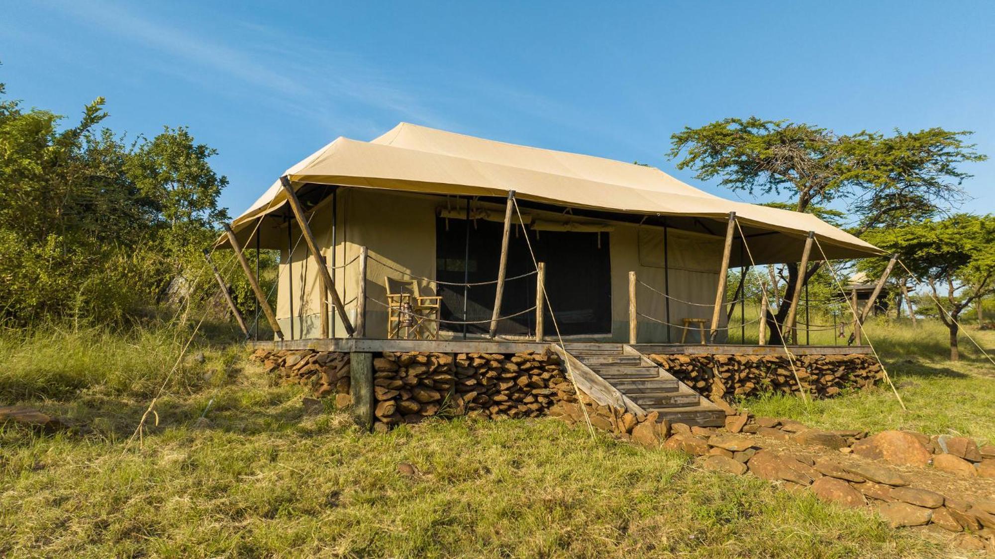 Serengeti Kifaru Tented Lodge Mugumu Exterior foto