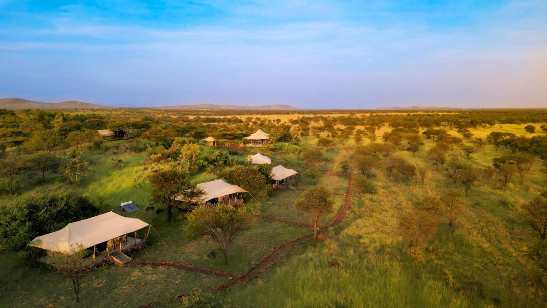 Serengeti Kifaru Tented Lodge Mugumu Exterior foto